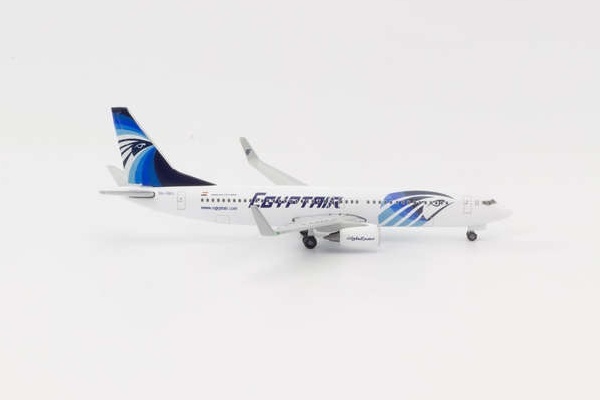 533546 Herpa EgyptAir / エジプト航空 B737-800 SU-GEJ 1:500 完売しました。