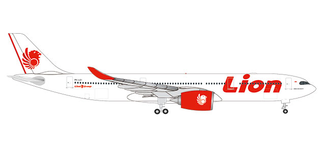 533676 Herpa Lion Air / ライオン エア A330-900neo PK-LEI 1:500 完売しました。