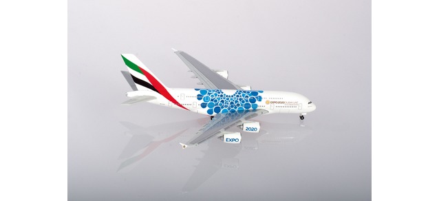 533713 Herpa Emirates / エミレーツ航空 A380 Expo 2020 Dubai Mobility A6-EOC 1:500 完売しました。