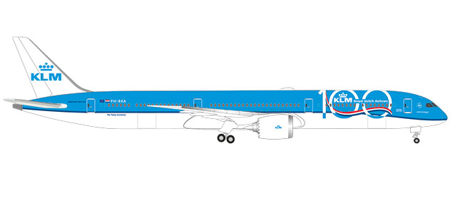 533751 Herpa KLM / ＫＬＭオランダ航空 Boeing787-10 100th Ann PH-BKA 1:500 完売しました。