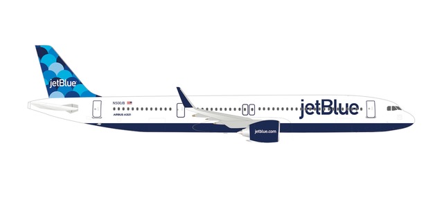 533805 Herpa JET BLUE / ジェットブルー航空 A321neo Balloons N2002J 1:500 完売しました。