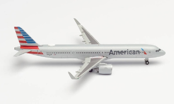 533911 Herpa American / アメリカン航空 A321neo N400AN 1:500 完売しました。