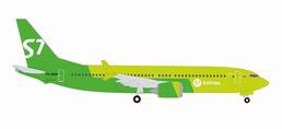 534260 Herpa S7 Airlines / Ｓ７航空 B737 MAX8 VQ-BGW 1:500 完売しました。