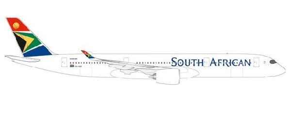534390 Herpa South African / 南アフリカ航空 A350-900 ZS-SDF 1:500 完売しました。