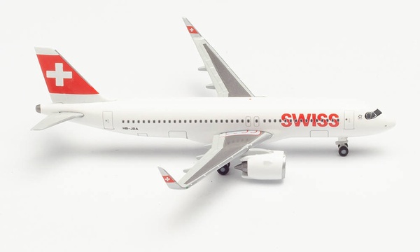 534413 Herpa SWISS / スイス航空 Engelberg A320neo HB-JDA 1:500 完売しました。