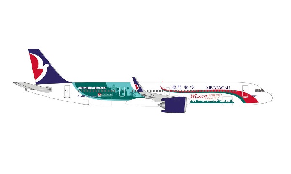 534444 Herpa Air Macau / マカオ航空 エア マカオ A321neo Macao welcomes you B-MBQ 1:500 完売しました。