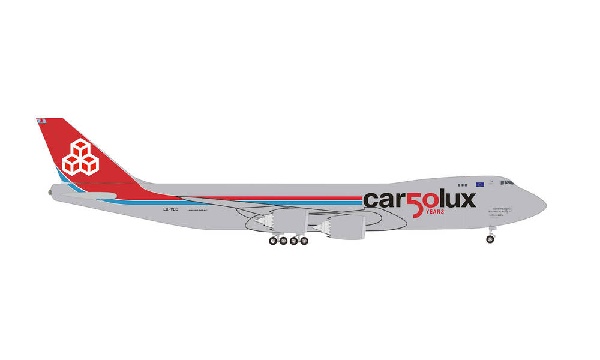 534550 Herpa Cargolux / カーゴルックス航空 カーゴルクス 50th Ann B747-8F Spirit of Cargolux LX-VCC 1:500 完売しました。