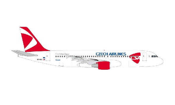 534680 Herpa CSAチェコ 2020CO A320 OK-HEU 1:500 お取り寄せ