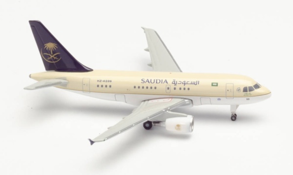 534727 Herpa SAUDIA / サウジアラビア航空/サウディア A318 HZ-AS99 1:500 お取り寄せ