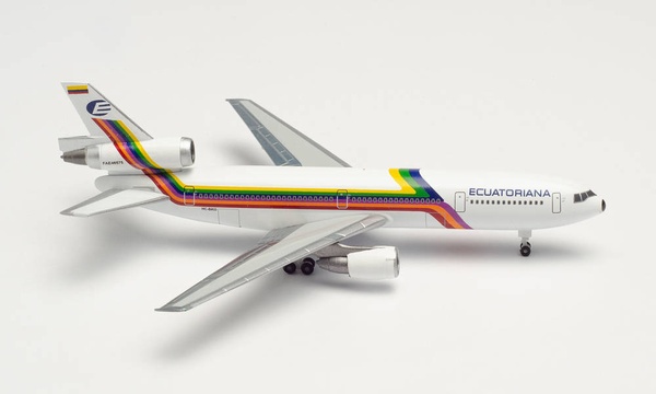 534819 Herpa Ecuatoriana / エクアトリアナ航空 DC-10-30 HC-BKO 1:500 メーカー完売