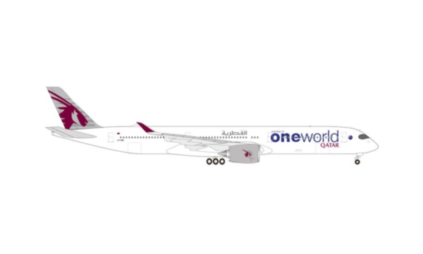 535144 Herpa Qatar / カタール航空 ONE WORLD A350-1000 A7-ANE 1:500 完売しました。
