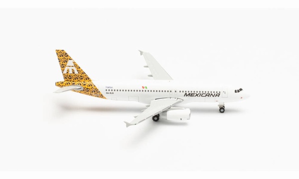 535304 Herpa MEXICANA / メキシカーナ航空 メヒカーナ Talavera tail Tizatlan A320 XA-RJX 1:500 完売しました。