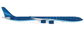 535762 Herpa AZERBAIJAN / アゼルバイジャン航空 A340-600 4K-AI08 1:500 完売しました。