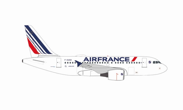 535779 Herpa Air France 2021 / エールフランス航空 2021 A318 F-GUGO 1:500 完売しました。