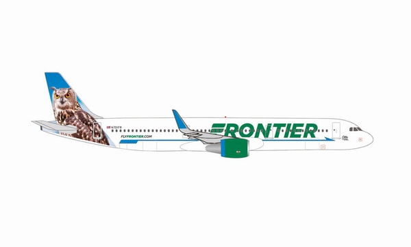 535830 Herpa Frontier / フロンティア航空 A321 N701FR Otto the Owl 1:500 完売しました。