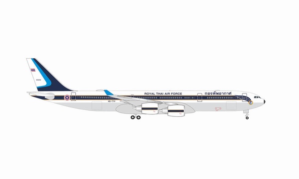 535953 Herpa Royal Thai Air Force / タイ空軍 A340-500 HS-TYV 1:500 完売しました。