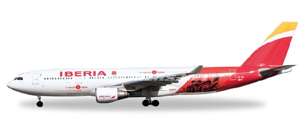 558624 Herpa Iberia / イベリア航空 A330-200 EC-MIL Madrid Heart of Spain 1:200 完売しました。