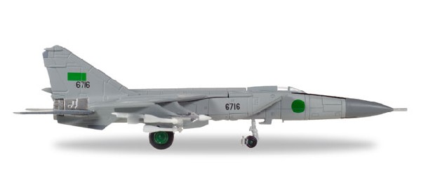 558907 Herpa リビア空軍 Mig-25PD 1025th 6716 1:200 完売しました。