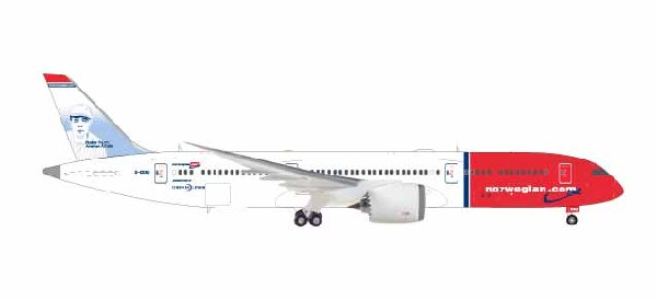 559140 Herpa NORWEGIAN B787-9 G-CKMU Babe Ruth 1:200 完売しました。