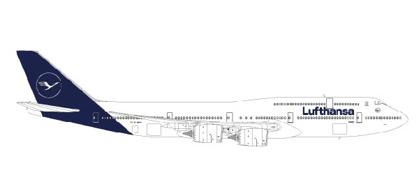 559188 Herpa Lufthansa B747-8i D-ABYF Sachsen-Anhalt 1:200 完売しました。