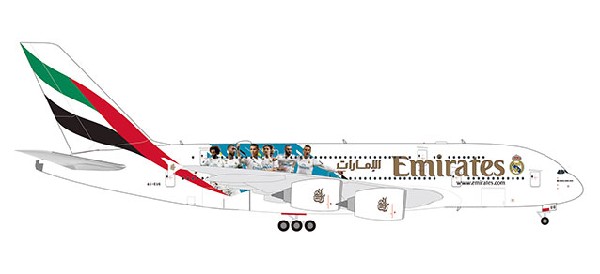 559508 Herpa Emirates / エミレーツ航空 A380 Real Madrid 2018 A6-EUG 1:200 完売しました。