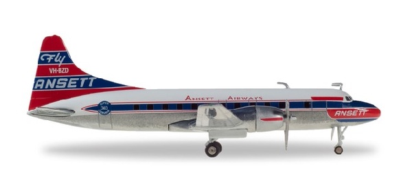 559706 Herpa Ansett Australia / アンセット・オーストラリア航空 CV340 VH-BZD 1:200 完売しました。