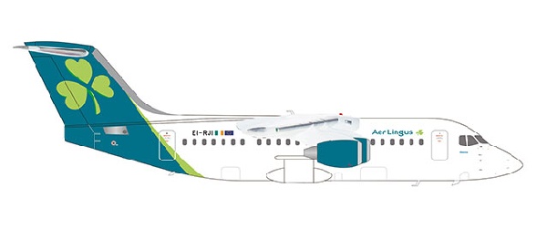 559928 Herpa Aer Lingus n/c RJ85 EI-RJI St.Modwena/Moninne 1:200 お取り寄せ