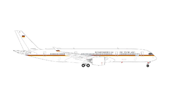 570374 Herpa ドイツ政府専用機 A350-900 Luftwaffe 10+03 1:200 完売しました。