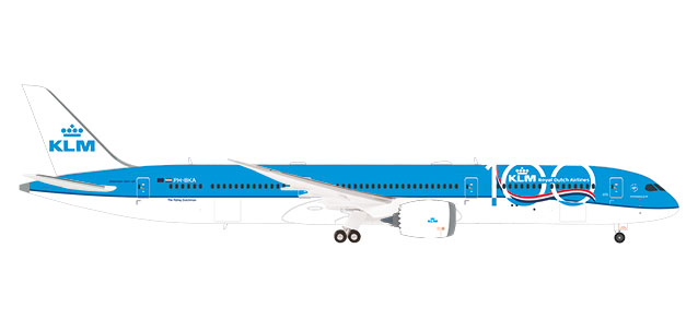 570589 Herpa KLM / ＫＬＭオランダ航空 Boeing787-10 PH-BKA 100th Ann 1:200 完売しました。