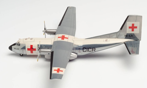 570701 Herpa Balair/国際赤十字 C-160 HB-ILN 1:200