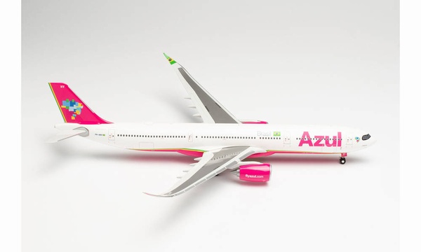 571869 Herpa Azul / アズールブラジル航空 A330-900neo PR-ANV La Belle Azul 1:200 完売しました。 Herpa 1:200 Azul Brazilian Airlines / アズールブラジル航空 A330-900neo プラスチック製