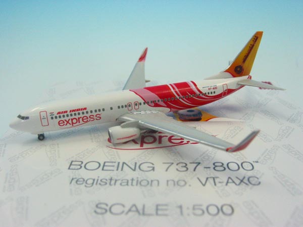 8034 Hogan Air India / エア インディア B737-800 VT-AXC 1:500 メーカー完売
