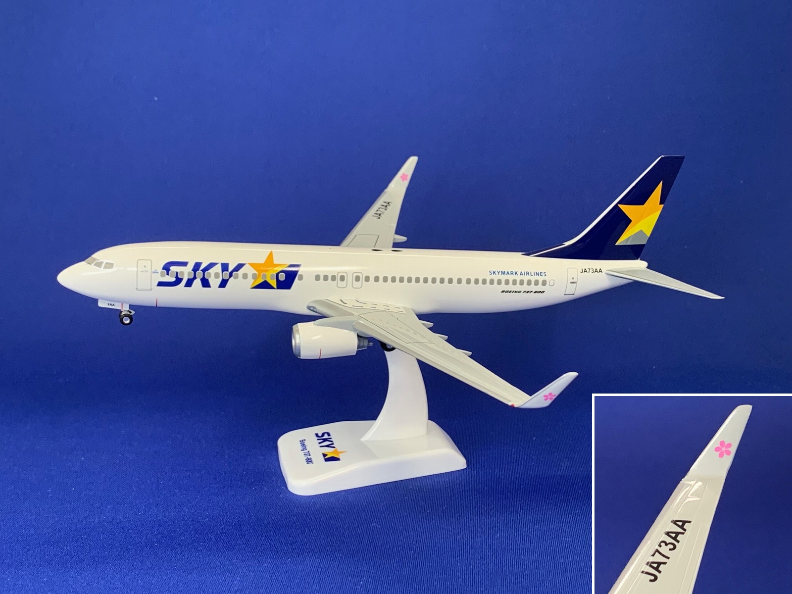 BC20001 HOGAN SKYMARK Airlines / スカイマーク B737-800 JA73AA さくら 1:200 完売しました。