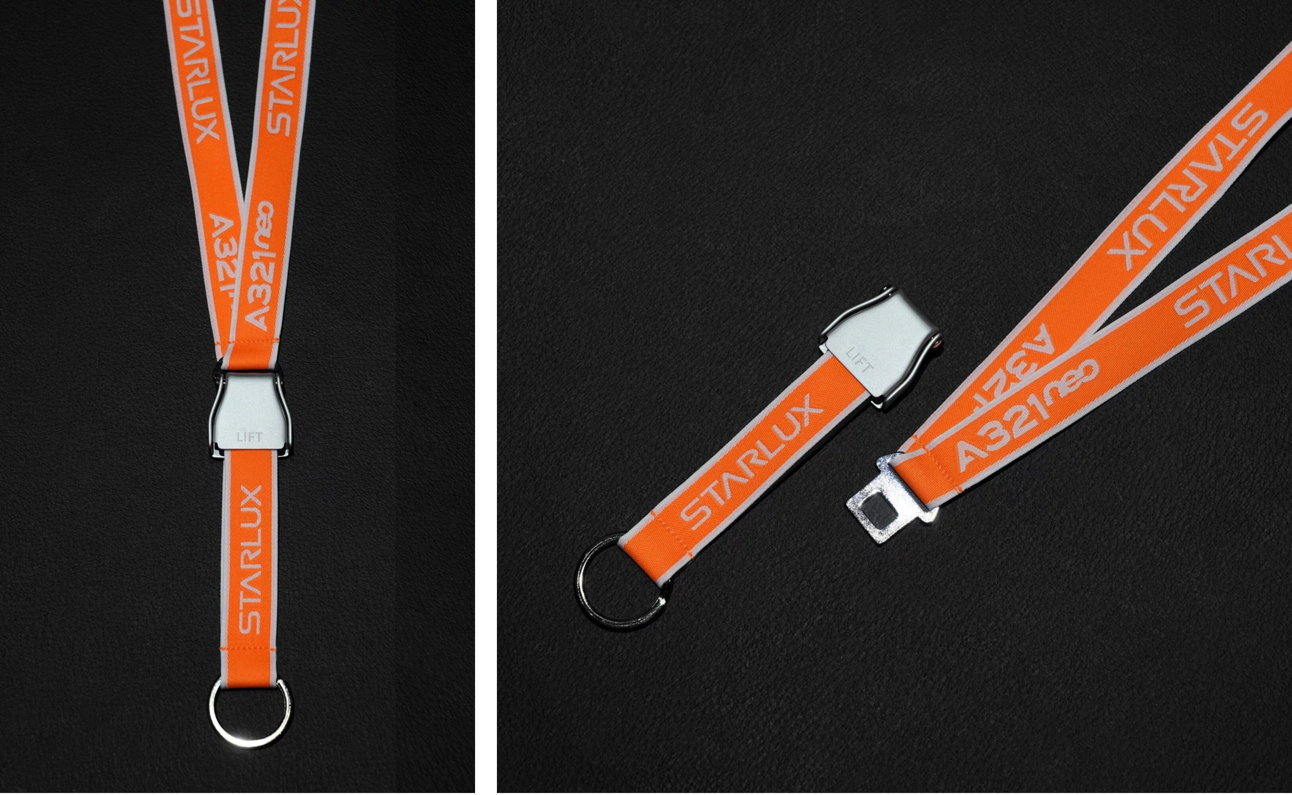 LGP200056 STARLUX Airlines / スターラックス航空 A321neo LANYARD & KEYRING 完売しました。