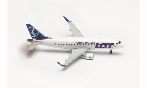 536318 Herpa LOT Polish Airlines / LOTポーランド航空 Embraer E170 SP-LDH 1:500 完売しました