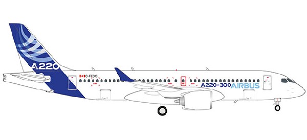 562690 Herpa Airbus house color A220-300 C-FFDO 1:400 完売しました。