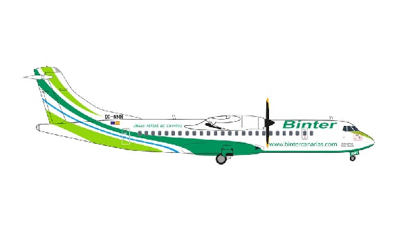 571241 Herpa BINTER CANARIAS / ビンター　カナリアス ATR-72-600 EC-MNN 1:200 完売しました。