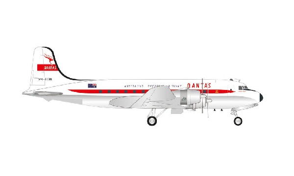 571555 Herpa Qantas / カンタス航空 DC-4 VH-EDB Norfolk Trader 1:200 完売しました。