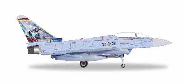 580359 Herpa ドイツ空軍 ユーロファイターTyphoon Atlantic Tiger 3026 1:72 完売しました。