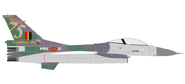580434 Herpa ベルギー空軍 F-16A フロレンヌ空軍基地 1:72 完売しました。