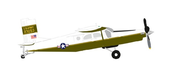580472 Herpa アメリカ陸軍 ピラタス UV-20A (PC-6) 9-23253 Chiricahua 1:72 完売しました。