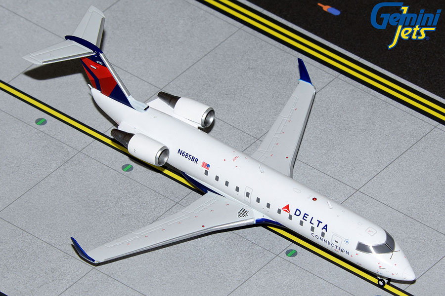 G2DAL1074 GEMINI 200 Delta Connection CRJ200LR N685BR 1:200 お取り寄せ