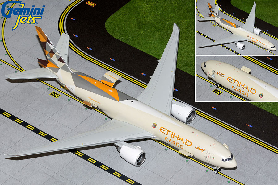 G2ETD955 GEMINI 200 Etihad Cargo B777-200F A6-DDE 1:200 お取り寄せ