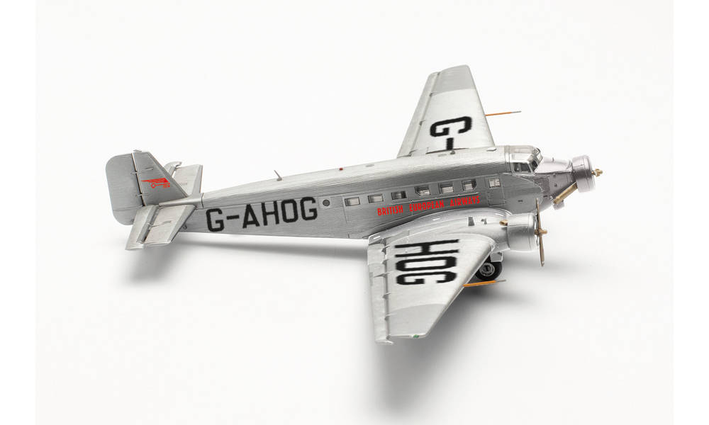 019422 Herpa BEA / 英国欧州航空 Ju-52 “Jupiter” G-AHOG 1:160 予約