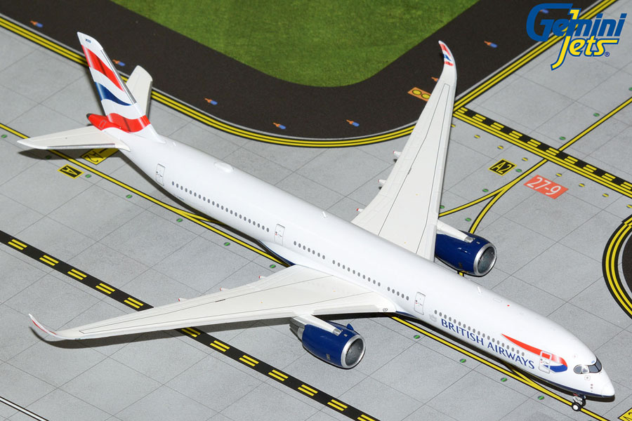 GJBAW2111 GEMINI JETS British Airways / 英国航空 ブリティッシュ・エアウェイズ A350-1000 G-XWBB 1:400 完売しました。