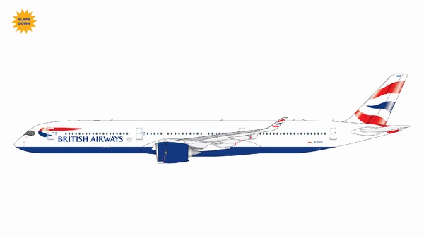 GJBAW2111F GEMINI JETS British Airways / 英国航空 ブリティッシュ・エアウェイズ A350-1000 flaps down G-XWBB 1:400 完売しました。 GEMINI JETS 1:400 British Airways / 英国航空 ブリティッシュ・エアウェイズ A350-1000 亜鉛ダイキャスト製