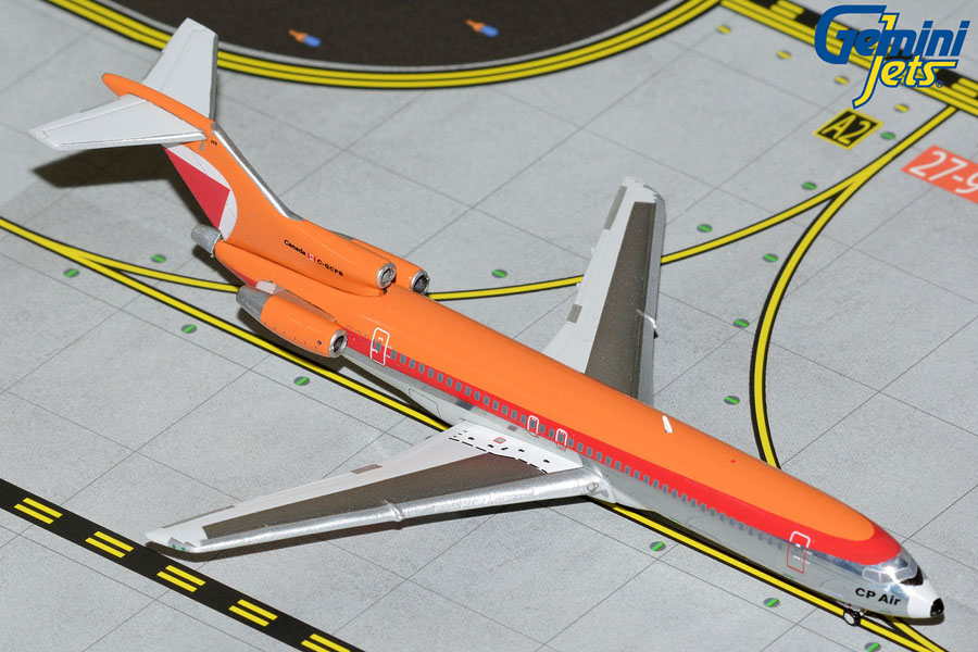 GJCPC2091 GEMINI JETS CP Air / CPエア B727-200/Adv polished C-GCPB 1:400 メーカー完売