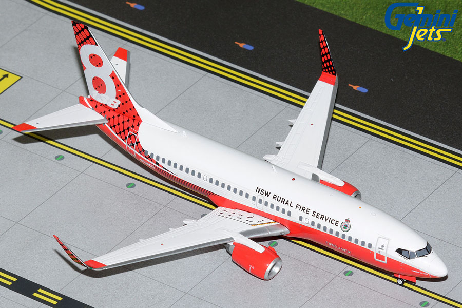 G2NSW994 GEMINI 200 NSW Rural Fire Service B737-300 N138CG 1:200 完売しました。