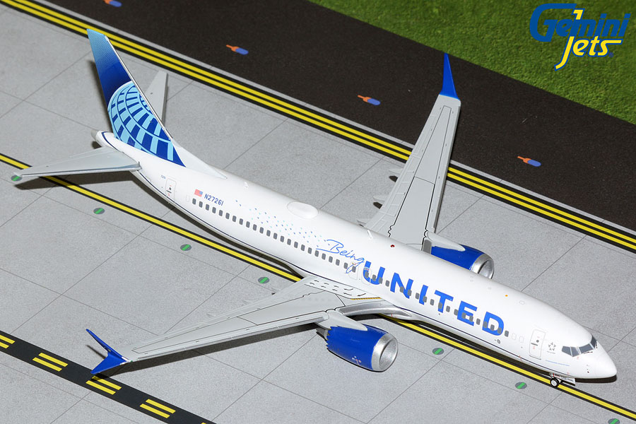 G2UAL1086 GEMINI 200 United Airlines / ユナイテッド航空 B737 MAX 8 N27261 Being United / United Together 1:200 完売しました。