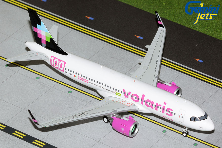 G2VOI1149 GEMINI 200 Volaris / ボラリス A320neo XA-VSH 100 Aviones 1:200 完売しました。